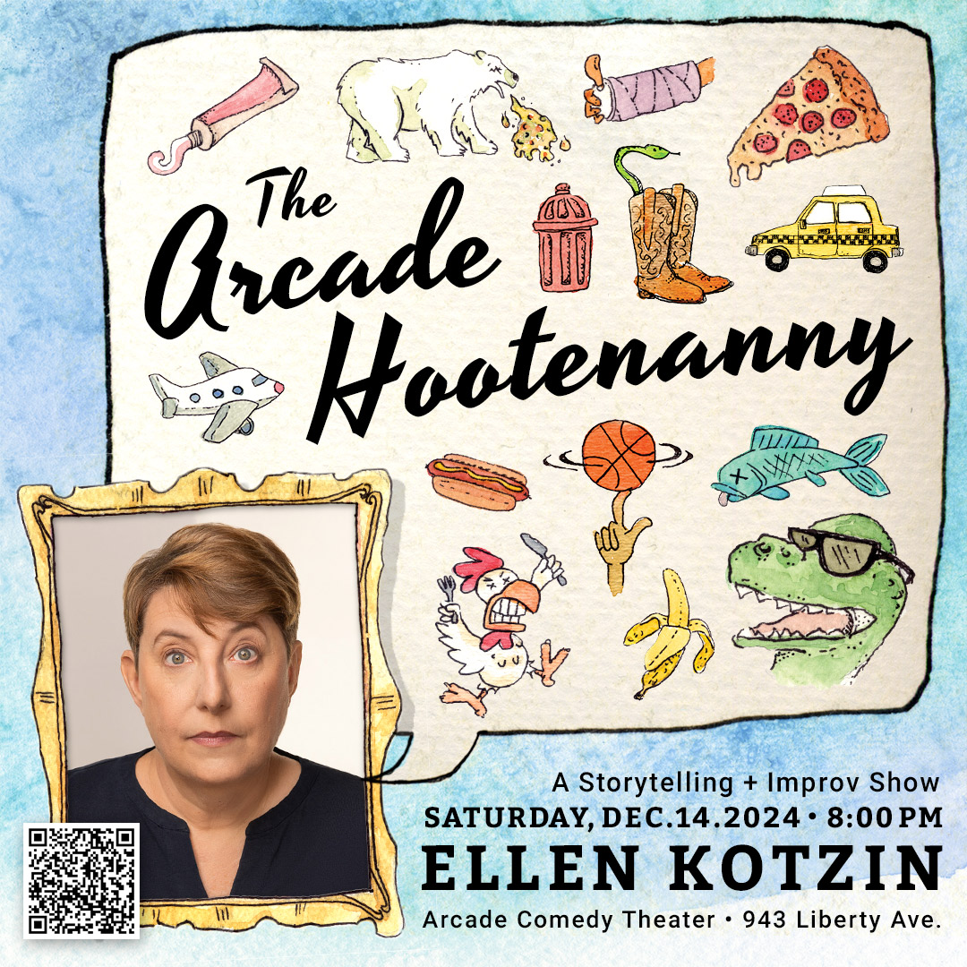 The Arcade Hootenanny features Pittsburgh's best improvisers creating comedy from a guest monologist's true stories.