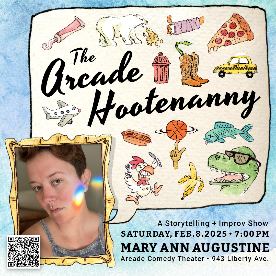 The Arcade Hootenanny features Pittsburgh's best improvisers creating comedy from a guest monologist's true stories.The Arcade Hootenanny features Pittsburgh's best improvisers creating comedy from a guest monologist's true stories.